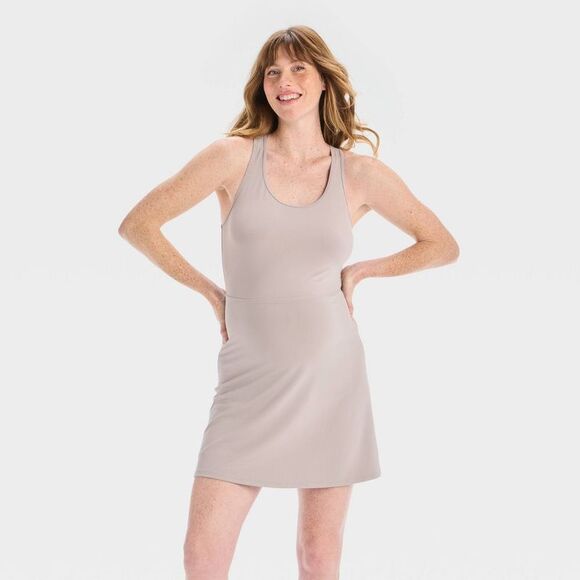 Active Mini Maternity Dress - Isabel Maternity by  Gray - Picture 1 of 3